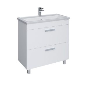 Тумба напольная Grossman Нео 80 в краске Белый глянцевый 108019-1K