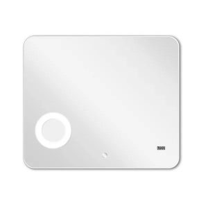 Зеркало Aquaton Элио 80 подсветка, часы, увеличительное зеркало 1A194102EO010 Зеркало Aquaton Элио 80 подсветка, часы, увеличительное зеркало 1A194102EO010