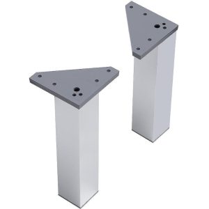 Ножки для мебели Aquaton Сильва 2 штуки Хром глянцевый 1A222703SI000