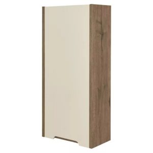 Пенал подвесной Aquaton Оливия 35 левый Бежевый / Дуб Веллингтон 1A254703OLVGL