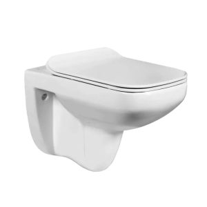 Унитаз подвесной WesnaArt Kubus Белый глянцевый 203-KUB13