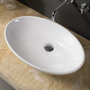 Раковина накладная Comforty 60 Белый глянцевый 7689