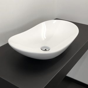 Раковина накладная Comforty 62 Белый глянцевый 7811A