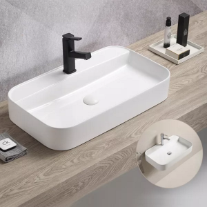 Раковина накладная Comforty 70 Белый глянцевый 78574-70