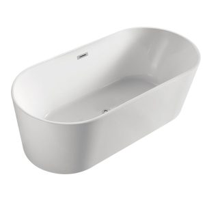 Ванна акриловая Azario Bristol 180х81 в комплекте с сифоном и металлической рамой Белый BRI18080 Ванна акриловая Azario Bristol 180х81 в комплекте с сифоном и металлической рамой Белый BRI18080