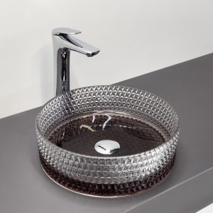 Раковина накладная Comforty 36 Прозрачный CF21009