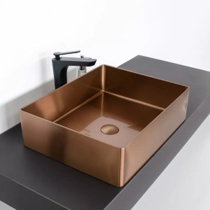 Раковина накладная Comforty 50 Бронза CF8WBTB5040RG