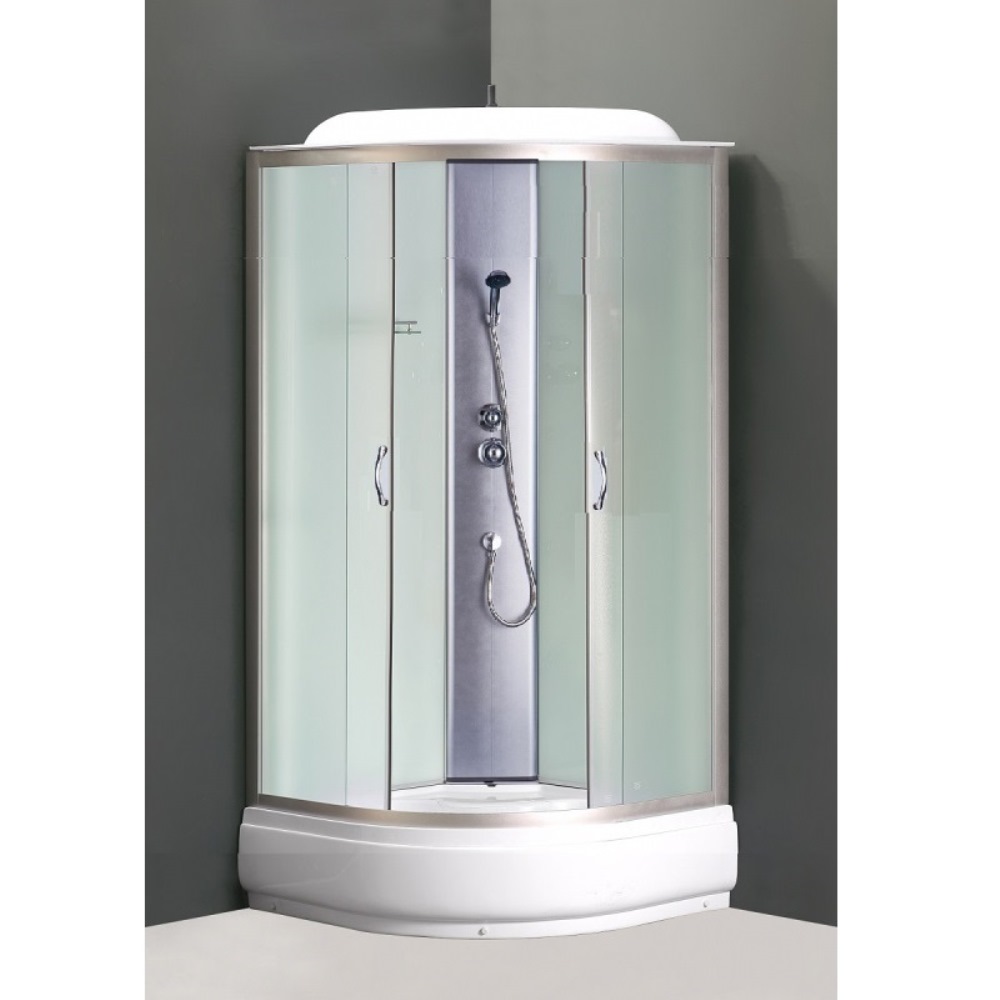 Душевая кабина Loranto Cs 100х100 Хром / Матовое CS-6610-25 F Душевая кабина Loranto Cs 100х100 Хром / Матовое CS-6610-25 F — изображение 2