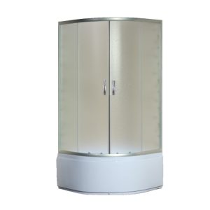 Душевой уголок Loranto Sunway 90х90 с поддоном Сатин / Матовое CS-8020S 90*90*195