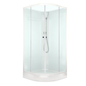 Душевая кабина Domani-Spa Eko Delight Slim 90х90 Белый / Матовое, Поддон низкий, DS01EcDS99LWM00 Душевая кабина Domani-Spa Eko Delight Slim 90х90 Белый / Матовое, Поддон низкий, DS01EcDS99LWM00