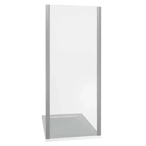 Душевая перегородка Bas Latte 80х185 Хром / Грейп