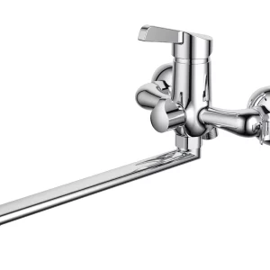 Смеситель для ванны длинный излив D&K Rhein.Schiller DA1463301 Смеситель для ванны длинный излив D&K Rhein.Schiller DA1463301