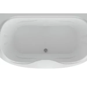 Ванна акриловая Aquatek Мелисса 180х95 (каркас + слив-перелив) Белый MEL180-0000006