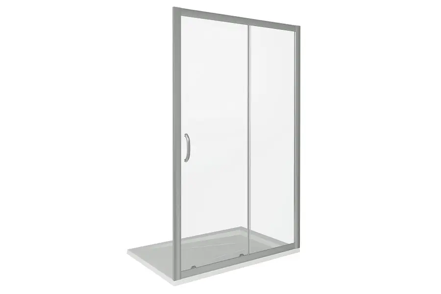 Душевая дверь Bas Infinity 110х185 Хром / Грейп Душевая дверь Bas Infinity 110х185 Хром / Грейп