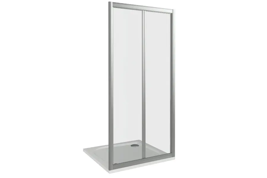 Душевая дверь Bas Infinity 90х185 Хром / Прозрачное Душевая дверь Bas Infinity 90х185 Хром / Прозрачное