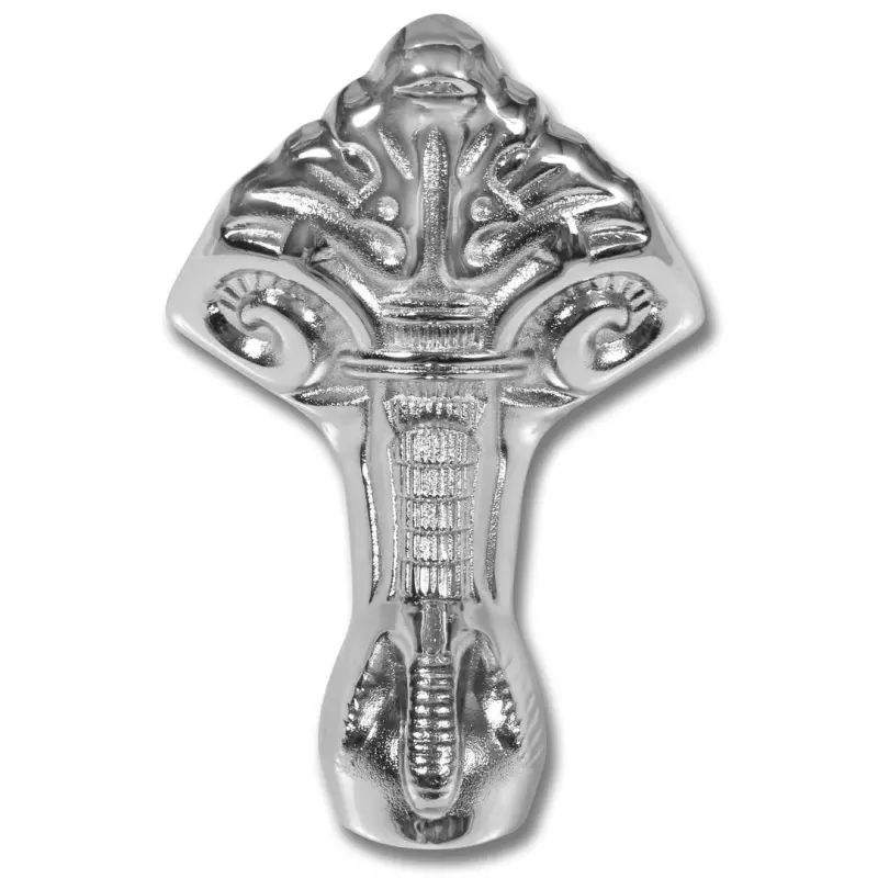 Ножки Эстет Бостон чугунные Хром ФР-00000732 Ножки Эстет Бостон чугунные Хром ФР-00000732