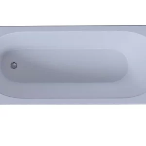 Ванна акриловая Aquatek Оберон 180х80 (каркас + слив-перелив + экран) слив справа Белый OBR180-0000009