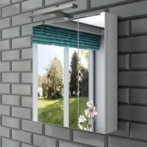 Шкаф зеркальный Эстет Monaсo 60 Белый ФР-00002153