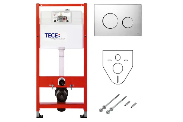 Комплект для подвесного унитаза Tece Tecebase 2 Комплект для подвесного унитаза Tece Tecebase 2