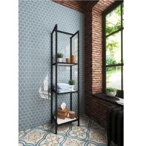 Пенал напольный Эстет Comfort Loft 40 Черный ФР-00003670