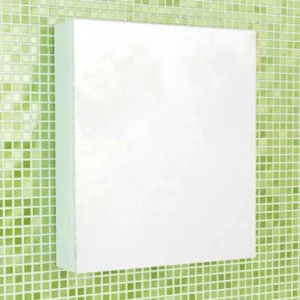 Шкаф зеркальный Comforty Римини 70 Белый глянец 3130371