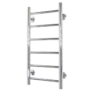 Полотенцесушитель электрический Санприз Аврора П6 300*700  11026 Хром глянцевый диммер слева