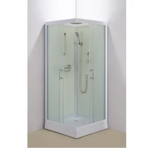 Душевая кабина Водный мир 90х90 ,Белый / Матовое, Низкий поддон