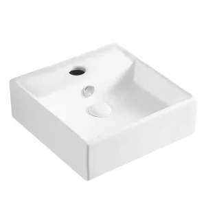 Раковина накладная Azario AZ 38х38 Белый AZ4148