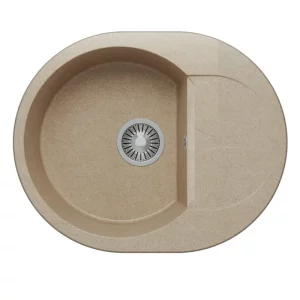 Мойка кухонная Polygran Atol 62 678989 Песочный