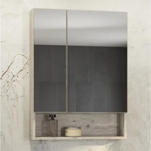 Шкаф зеркальный Comforty Парма 60 Дуб 00004143488CF