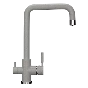Смеситель для кухни Ulgran Classic U-019 с подключением к фильтру U-019-310 Серый