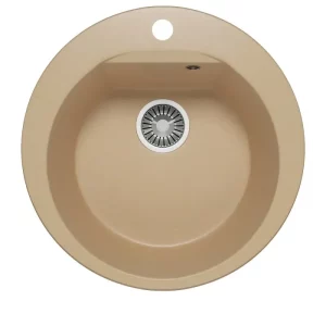 Мойка кухонная Polygran Atol 52 627468 Бежевый