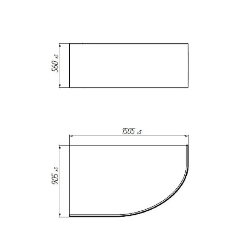 Панель фронтальная 1MarKa Diana 150 Белый ЮЭУ09313 Панель фронтальная 1MarKa Diana 150 Белый ЮЭУ09313 — изображение 2