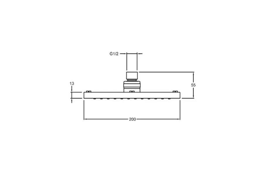 Душ верхний Jacob Delafon July E21761-CP Душ верхний Jacob Delafon July E21761-CP — изображение 2