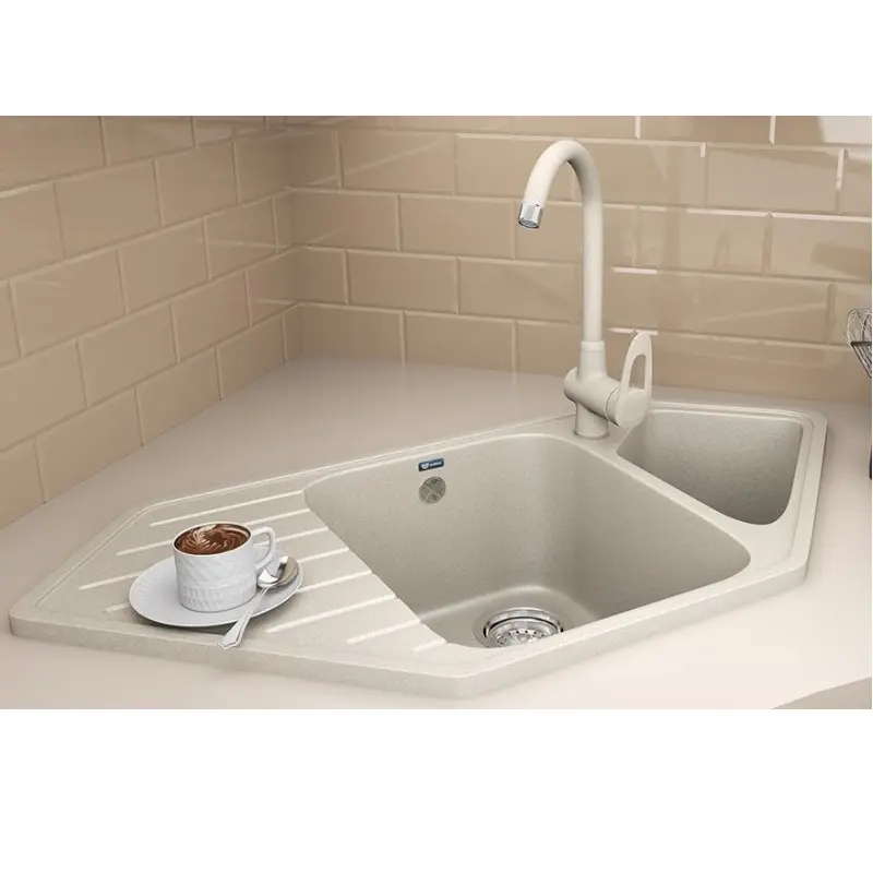 Мойка кухонная Ulgran Classic 97 U-409-331 Белый Мойка кухонная Ulgran Classic 97 U-409-331 Белый — изображение 2