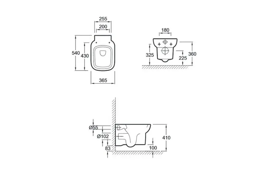 Унитаз подвесной Jacob Delafon Replay с сиденьем микролифт Унитаз подвесной Jacob Delafon Replay с сиденьем микролифт — изображение 3