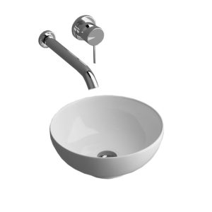 Раковина накладная Grossman 32 Белый глянцевый GR-3021