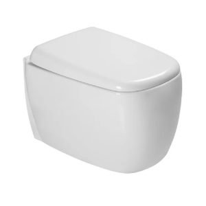 Унитаз подвесной Grossman Tornado с крышкой-сиденье Белый глянцевый GR-4402Q