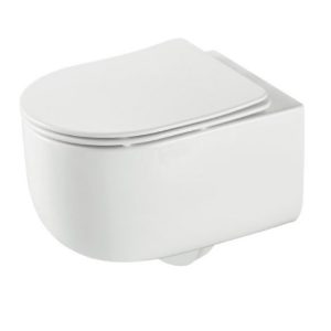 Унитаз подвесной Grossman Tornado с крышкой-сиденье Белый глянцевый GR-4416SQ