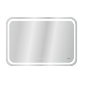 Зеркало Cersanit Design 80 подогрев + часы KN-LU-LED050*80-p-Os