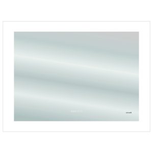 Зеркало Cersanit Design 80 подогрев + часы KN-LU-LED060*80-p-Os