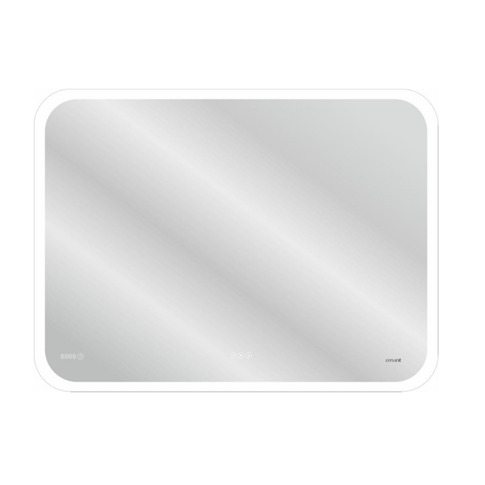 Зеркало Cersanit Design 80 подогрев + часы KN-LU-LED070*80-p-Os Зеркало Cersanit Design 80 подогрев + часы KN-LU-LED070*80-p-Os