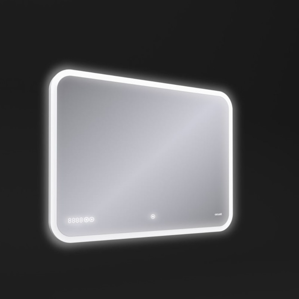 Зеркало Cersanit Design 80 подогрев + часы KN-LU-LED070*80-p-Os Зеркало Cersanit Design 80 подогрев + часы KN-LU-LED070*80-p-Os — изображение 2