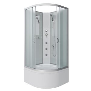 Душевая кабина Niagara Classic 100х100 Хром / Матовое NG-2309-14BKG