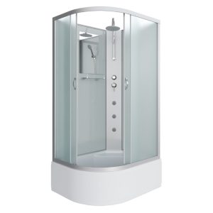 Душевая кабина Niagara Classic 120х80 правая Хром / Матовое NG-2310-14RBKTG