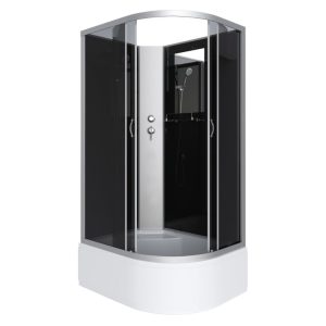 Душевая кабина Niagara Classic 120х80 левая Хром / Тонированное NG-2510-14LBK