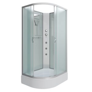 Душевая кабина Niagara Classic 100х80 правая Хром / Прозрачное NG-33084-14RBKG