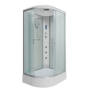 Душевая кабина Niagara Classic 100х80 правая Хром / Прозрачное NG-33084-14RF