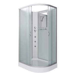 Душевая кабина Niagara Classic 120х80 левая Хром / Матовое NG-3312-14LBKG