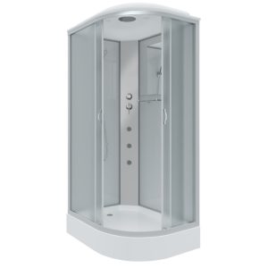 Душевая кабина Niagara Classic 120х80 левая Хром / Матовое NG-3312-14LG